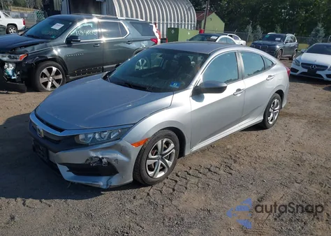 2016 Honda Civic Lx z USA, uszkodzony, nr VIN 19XFC2F57GE212718